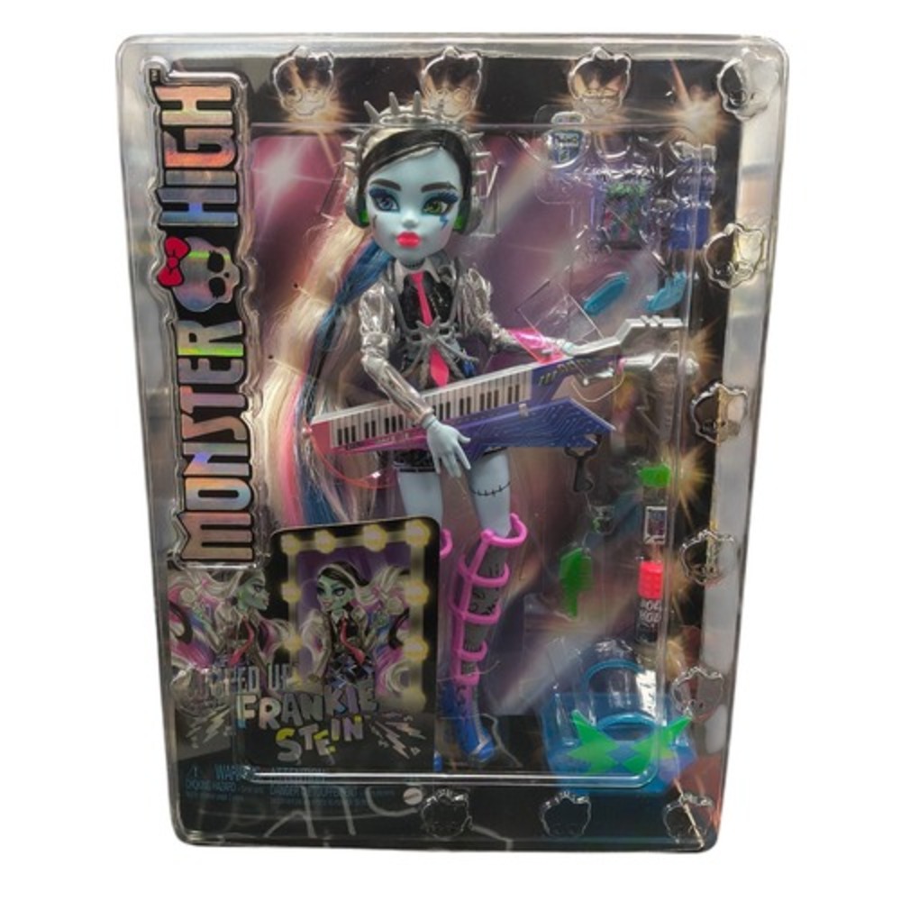 2023 Mattel G3 Monster High Frankie Stein Amped Up Rockstar Doll